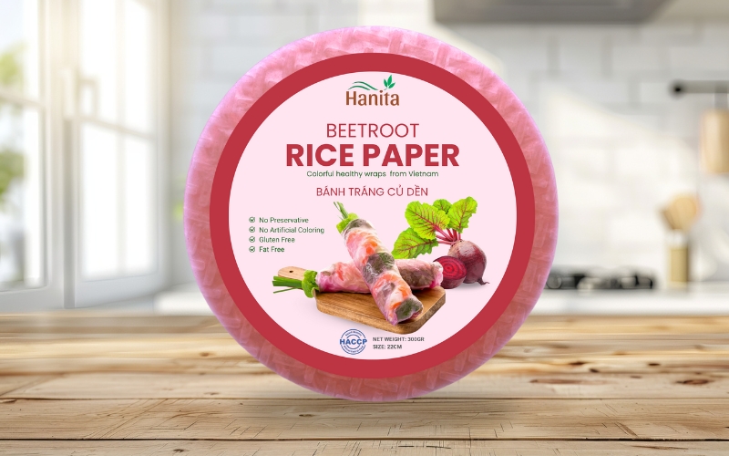 Bánh Tráng Củ Dền